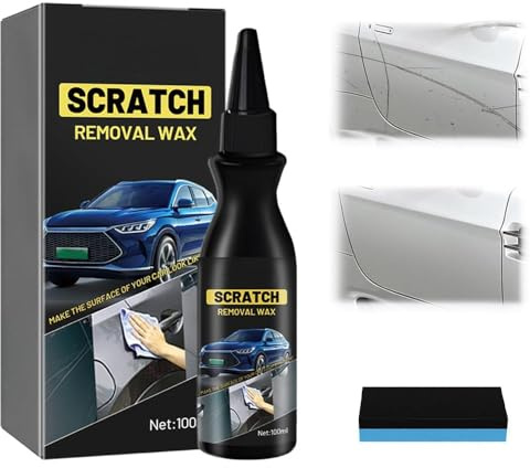 Quita Arañazos Coche, New Reparador Arañazos Profundos Coche, Reparador de Arañazos Coche Profundos y Superficiales Crema Car Paint Scratch Repair Remover (1 PCS)