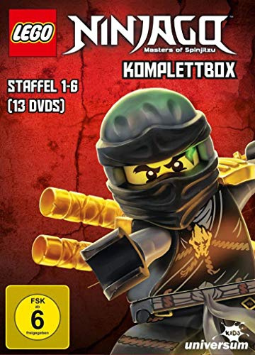 LEGO Ninjago - Komplettbox/Staffel 1-6 [13 DVDs]