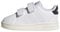 adidas Advantage Lifestyle Court Two Hook-and-Loop Shoes, Zapatillas de Tenis Unisex niños, Cloud White/Legend Ink/Cloud White, 21 EU