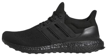 adidas Ultraboost 1.0, Men's Trainers, Core Black/Core Black/Beam Green, 44 EU/UK 10