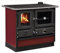 INTERSTOVES - Cuisinière à bois Magnum Thermo MBS en fonte | bouilleur sortie côté droit - Bordeaux