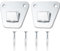 LUTQ 2-Set Wall Fan Mounting Bracket, Heavy Duty Wall Mounting Fan Bracket, Solid Steel Fan Wall Mount Bracket with Fastening Screws, Oscillation Fans Hidden Holder Bracket