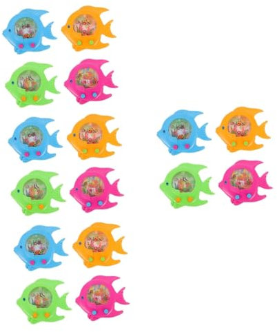 SAFIGLE Lernspielzeug 16 STK Wasserflugzeug Reise Halloween-Spielzeug Kinder Mini-Spielzeug Fish Ring Toss Wasserspiele Wassertische Arkade Wasserring-Spiel Wasserring-Wurfspielzeug