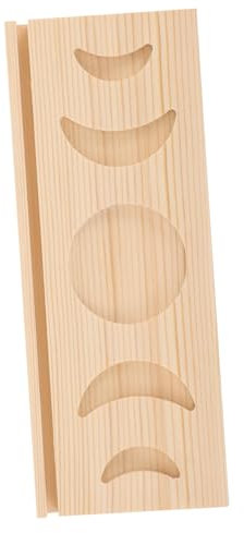 ibasenice Porta Carte Dei Tarocchi in Legno Espositori Per Carte Dei Tarocchi Attività Di Sacrificio Religioso Decorativi