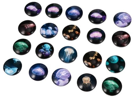 IMIKEYA 20St Kühlschrankmagnet Glasmagnete Magnet einfrieren Magnete für Whiteboard Kühlschrankaufkleber magnetische Aufkleber Schrank Aufkleber Tier Tafel Kind