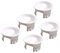 Alipis Tapas De Jarra De Agua De Vidrio 5 Uds. Reemplazo De Tapas De Jarra De Agua De Plástico Con Tapa De Jarra De Drenaje Tapones De Tapa De Botella Para Jarra De Jugo Bistro