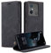 Coque pour Xiaomi Redmi 12C 6.71, Coque Xiaomi Redmi 11A Pochette, Etui Protection Housse Premium en Cuir PU,Etui à Rabat Pochette de Portefeuille Étui, Flip Case, Noir