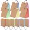 Mardatt 600Pcs Multicolored Index Cards - 3.5 x 2 Inch Colored Study Flash Note Cards with Hole for Studying Learning Memory Game