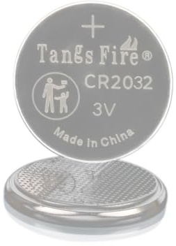 CR2032 Button Cell Batteries 2032 Lithium Batteries 3V Pack of 12