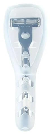 Transparent Portable Travel Men Manual Razor Protector Plastic Box Cover Container Storage Shaver Holder Protector Case Organizer Shavers Accessories