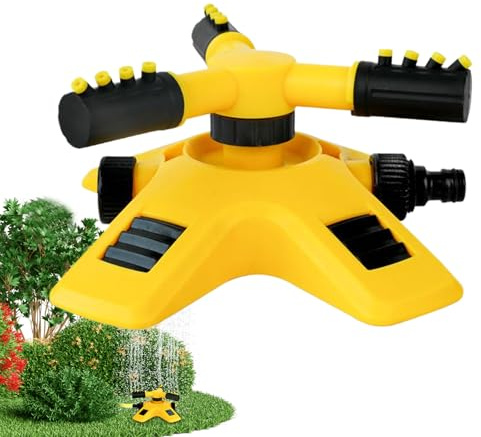 Rasenregner Für Den Garten 360-Grad Rotierendes Bewässerungssystem