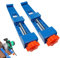 TRACOMPAN Lot de 2 rails de guidage réglables pour scie circulaire pour découpe de précision du bois | Pince de positionnement pour scie circulaire électrique | Outil de positionnement de coupe