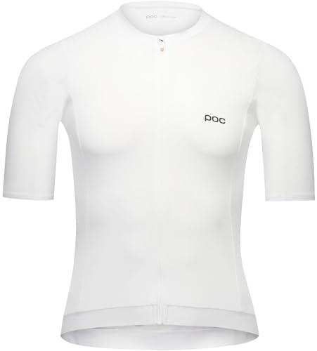 POC Cadence Jersey Men's – Road Cycling Jersey for Road Cycling with All-Day Comfort, Quick-Drying Fabric, Three Rear Pockets Plus Zipped Pocket, YKK Vislon Zip