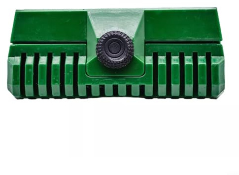 Nexbrill Chainsaw Bar Rail Dresser Tool: Precision Alignment for Enhanced Cutting Performance, Plastic Construction for Forestry and Woodworking Tasks, Green