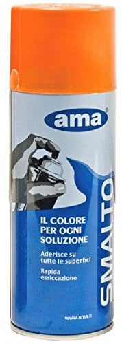 Émail Orange pour tracteurs Fiat Spray de Ama 400 ml