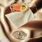 Encasa XO Cocktail Cloth Napkins Set of 12 | Pure Cotton Table Napkin | Size 23x23 cm | Natural Solid | Machine Washable