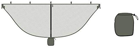 Moustiquaire d'hamac, Portable Ultra-Legere pour Exterieur Moustiquaire Anti-moustiques en Nylon, pour Camping hamac, Parfaitement moustiquaire Produit ou Accessoires Sport (Armée Verte)