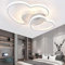 GHY LED Deckenleuchte Für Kinder Acryl Herz Form Design Moderne Deckenlampe Für Schlafzimmer Pendelleuchte Warme Romantische Hochzeitszimmer Dekolampe Babylampe Kinderlampe,Weiß