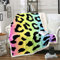 Homemissing Leopard Wohndecke Jungen Tierhaut Fell Decke 220x240cmfür Kinder Mädchen 3D Leopard Gepard Mehrfarbig Kuscheldecke Wildtiere Dekor Schlafzimmer Kollektion Flanell Fleecedecke