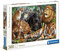 Clementoni - 35126 Collection Puzzle Wild Cats - Jigsaw Puzzle 500 Pieces, Made In Italy, Jigsaw Puzzle For Adults