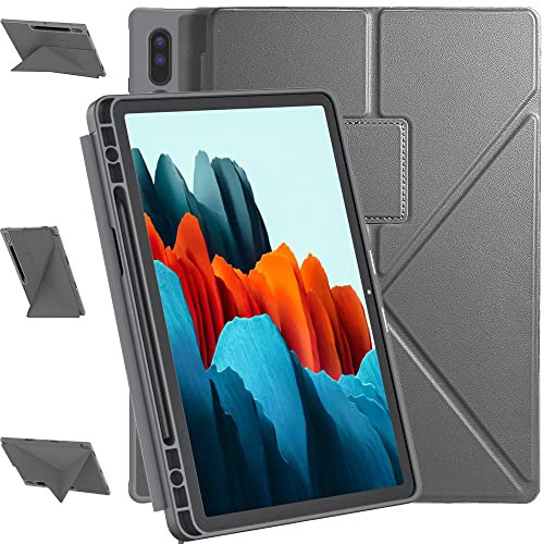 DONGZHU hülle für Samsung Galaxy Tab S8 / Tab S7 11 Zoll (Modell SM-X700/X706/T870/T875/T876) mit Mehreren Ecken, für Samsung Tab S8/S7 Tablet 11 Zoll mit Stifthalter
