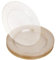STACKABLES ~ 20 Pack Hard Plastic Plates ~ Multi-Use Glittered Gold Round Plate ~ Reusable Dinnerware Plate Set for Weddings & Parties (10.5 Plates)