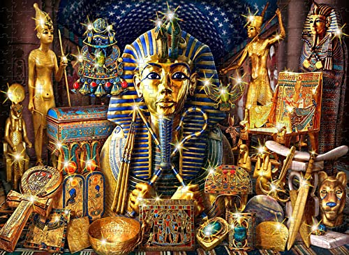Erwachsenenpuzzle 1500 Teile Ägyptischer Pharao Festival Puzzle Kinderspielzeug