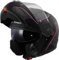 LS2, Klapphelme motorrad STROBE II LUX mat black pink, M