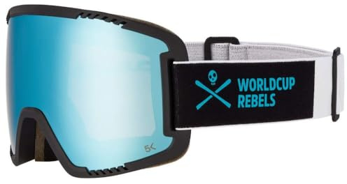 HEAD Skibrille Snowboardbrille Schneebrille Contex Pro 5K - Unisex Ski Brille für Damen und Herren - UV400 UV-Schutz Anti-Fog Snowboard Brille Ski Goggles (blue, M)