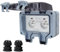 CHENGPI Boîte de Prise Extérieure étanche avec Interrupteur Témoin Lumineux AC250V/16A,Norme Française - Flip Socket Box pour Cuisine,Salle de Bain,Prise Murale de Jardin