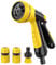 VOXON Hose Pipe Spray Gun with 8 Adjustable Patterns, Garden Hose Spray Gun High Pressure Hose Gun Perfect for Car, Pet Washing, Cleaning and Garden Watering