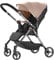 Kinderwagen, faltbar, mit verstellbarer Rückenlehne, leicht und mit einer Hand faltbar, Aufbewahrungskorb, bis zu 25 kg, 0-3 Jahre, Sonnenblende, Moskitonetz, 4 Räder, Aufbewahrungskorb (kaki)