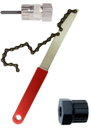 divuukyi Fahrräder Schwungradwender Kettenpeitsche Fahrrad Kettenpeitsche Werkzeug Ritzel Entferner Fahrradkassetten Lockring Removal Tool