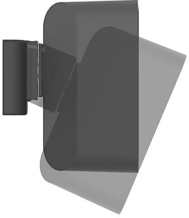 Cavus Lautsprecher-Wandhalterung für Bluesound Pulse Flex, dreh- und neigbar, Schwarz