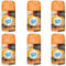 Fresh & More Duftspray Nachfüller, 6x 250ml - Anti Tabak & Orange