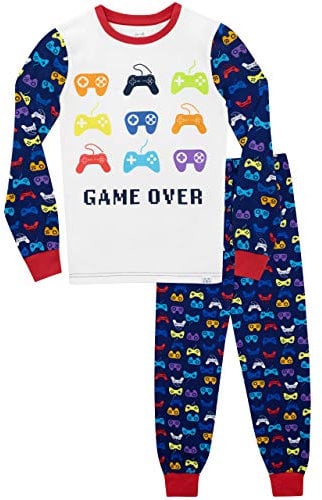 Harry Bear Boys Gaming Pyjamas | Blue 8-9 Years