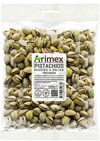 Arimex tostati e salati pistacchi, 500 g