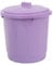 Guaranteed4less Plastic 5L Jolly Bin Waste Lid Dustbin Rubbish Recycle Kitchen Bathroom Bedroom (Lilac)