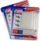10 Buchumschlag 28,5x55cm selbstklebend und verstellbar transparent, 10 Stück Buchhülle,Heft-Hüllen einfach und bequem zu bedienen