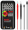 BSIDE Multimètre numérique intelligent à Plage automatique 9999 comptes Détecteur EMF Rechargeable Testeur Rayonnement électromagnétique Mesure de Capacité Résistance Diode Tension Courant