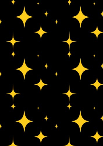 Study Notebook || A4 || Black: Pattern Notebook