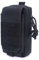 YuanDiann Molle Tasche Klein, 1000D wasserdichte Oxford Multifunktion Taktische Gürteltasche Handytasche Rucksack Zubehör für Outdoor, Radfahren, Wandern, Reisen Schwarz