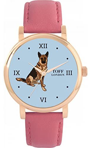 Toff London Deutscher Schäferhund Uhr