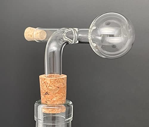 BARCRAFTERS Spirituosen Dosierer 2 cl HANDGEFERTIGT Glas Portionierer Schnaps Spender Whisky