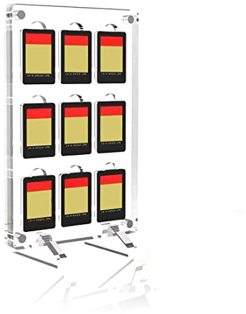 SHANHUHAI 1pc Game Storage Case Kompatibel mit Nintendo Switch, Crystal Organizer Card Case Wasserdichtes tragbares Game Case für Switch PS Vita Spiele oder SD-Karte，switch spiele hülle