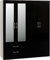 Seconique Nevada 4 Door 2 Drawer Wardrobe in Black Gloss