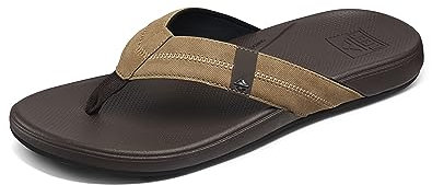 Reef Men's Cushion Phantom Flip Flop Sandal Brown Tan