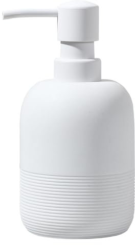 GalDal Dispensador de jabón Blanco, dispensador de loción de jabón de Manos para encimera de baño, dispensador de jabón para Fregadero de Cocina.