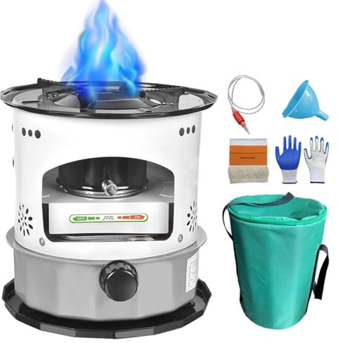 Stufa a cherosene – Fornello a olio combustibile senza fumo, pratico fornello a cherosene, stufa a cherosene per esterni, stufe a olio per zaino in spalla, fornello da campeggio per escursioni,