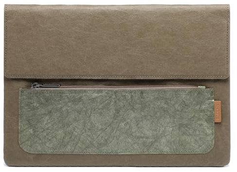 GAOCHY 13,3-14 Pouces Housse pour Ordinateur Portable pour MacBook Pro 14 M4/M3/M2/M1 Pro/Max 2024-2021, MacBook Air 13 2017-2012, Chromebook14, Zenbook 14, Dell Inspiron/XPS 14, Housse Kraft Lavable